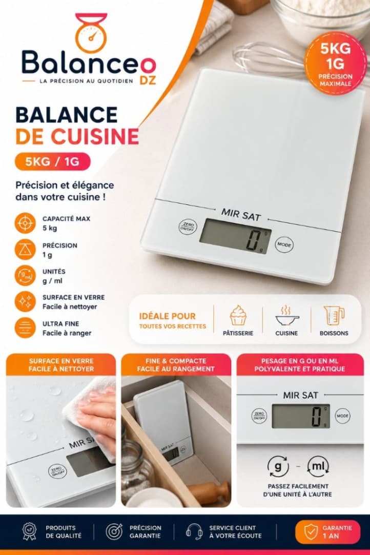 Balance de Cuisine 5kg